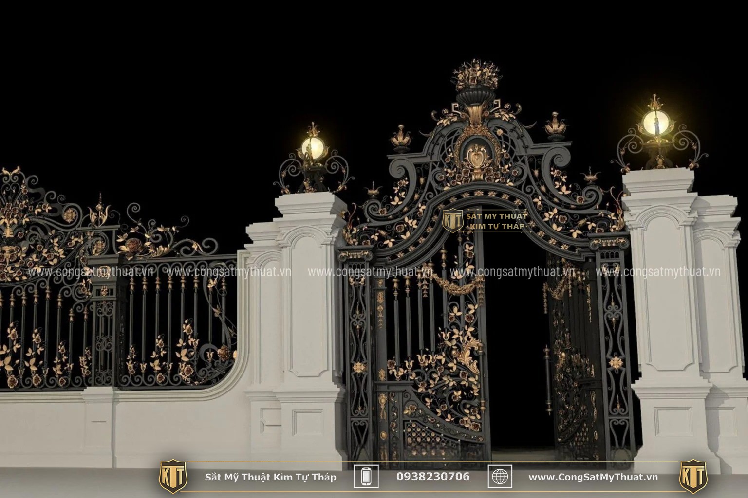 các màu sơn cổng sắt đẹp 