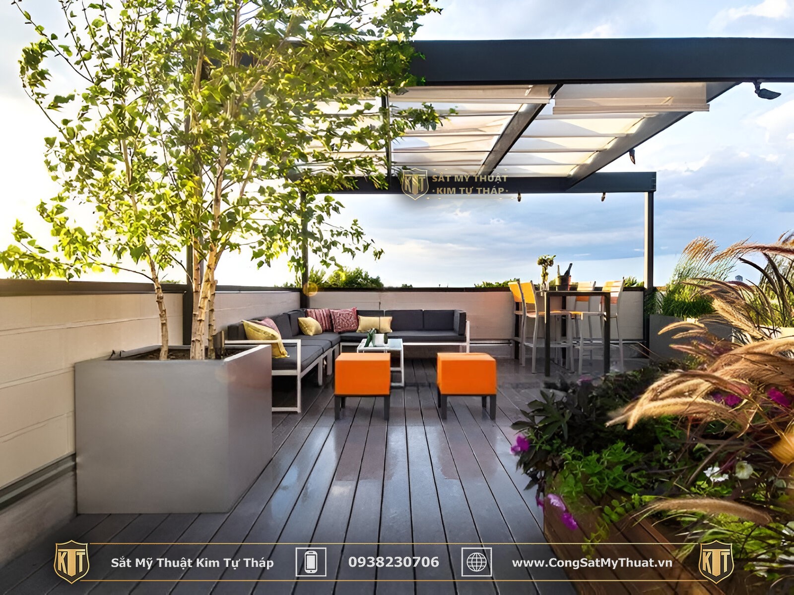 72+ Mẫu mái kính sân vườn đẹp được ưa chuộng nhất (2025) mái kính cường lực cafe sân vườn