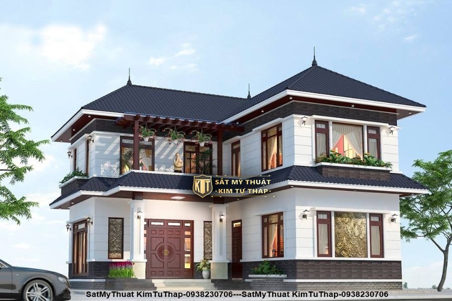 50+ Mẫu biệt thự 2 tầng kiểu Châu Âu được ưa chuộng nhất 2025 Giá biệt thự 2 tầng kiểu Châu Âu