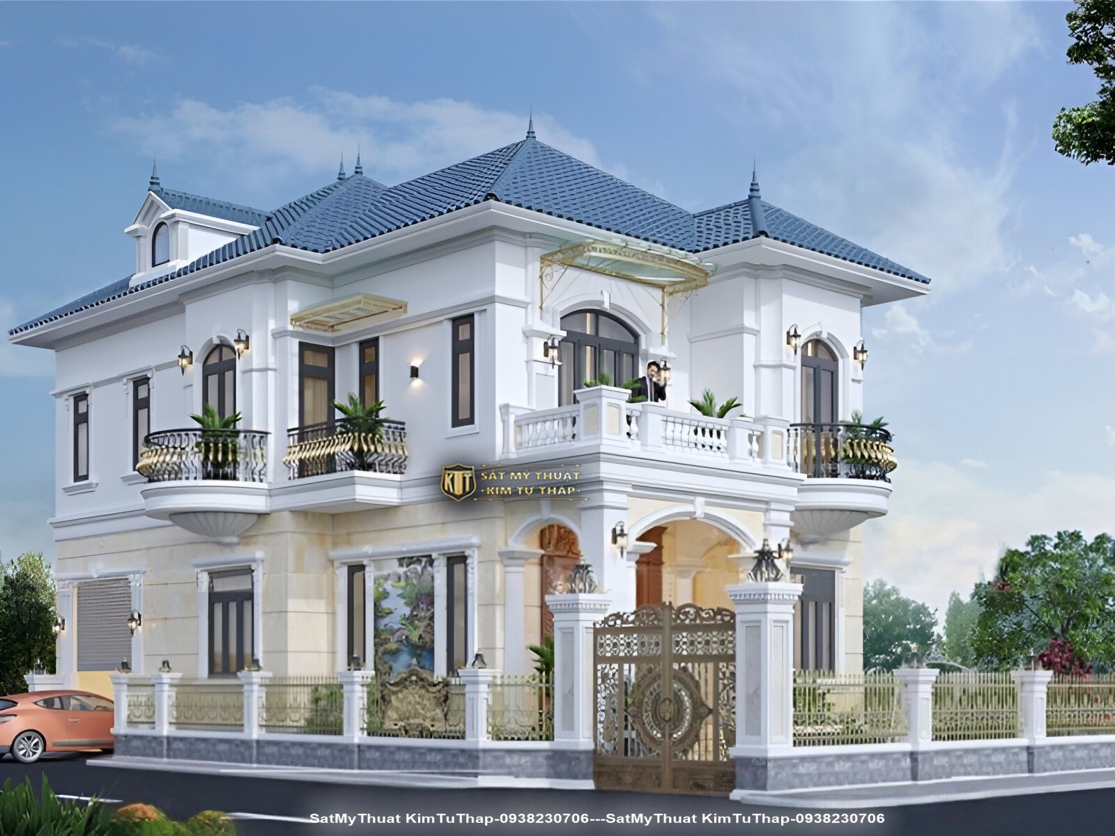 152+ Mẫu biệt thự 2 tầng mái Thái đẹp ưa chuộng nhất (2025) Những mẫu biệt thự nhà vườn 2 tầng mái thái