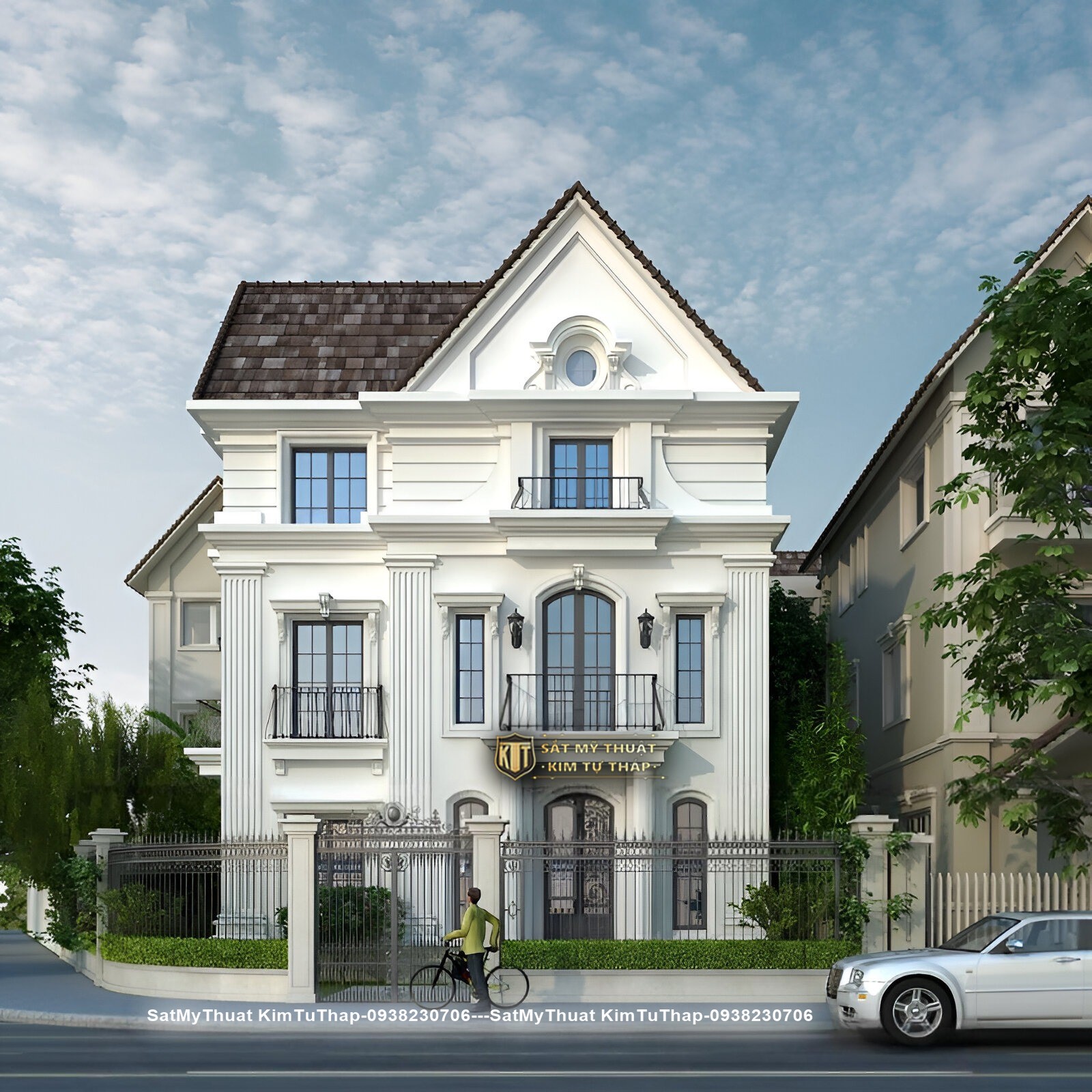 152+ Mẫu biệt thự 2 tầng mái Thái đẹp ưa chuộng nhất (2025) biệt thự nhà vườn 2 tầng mái thái