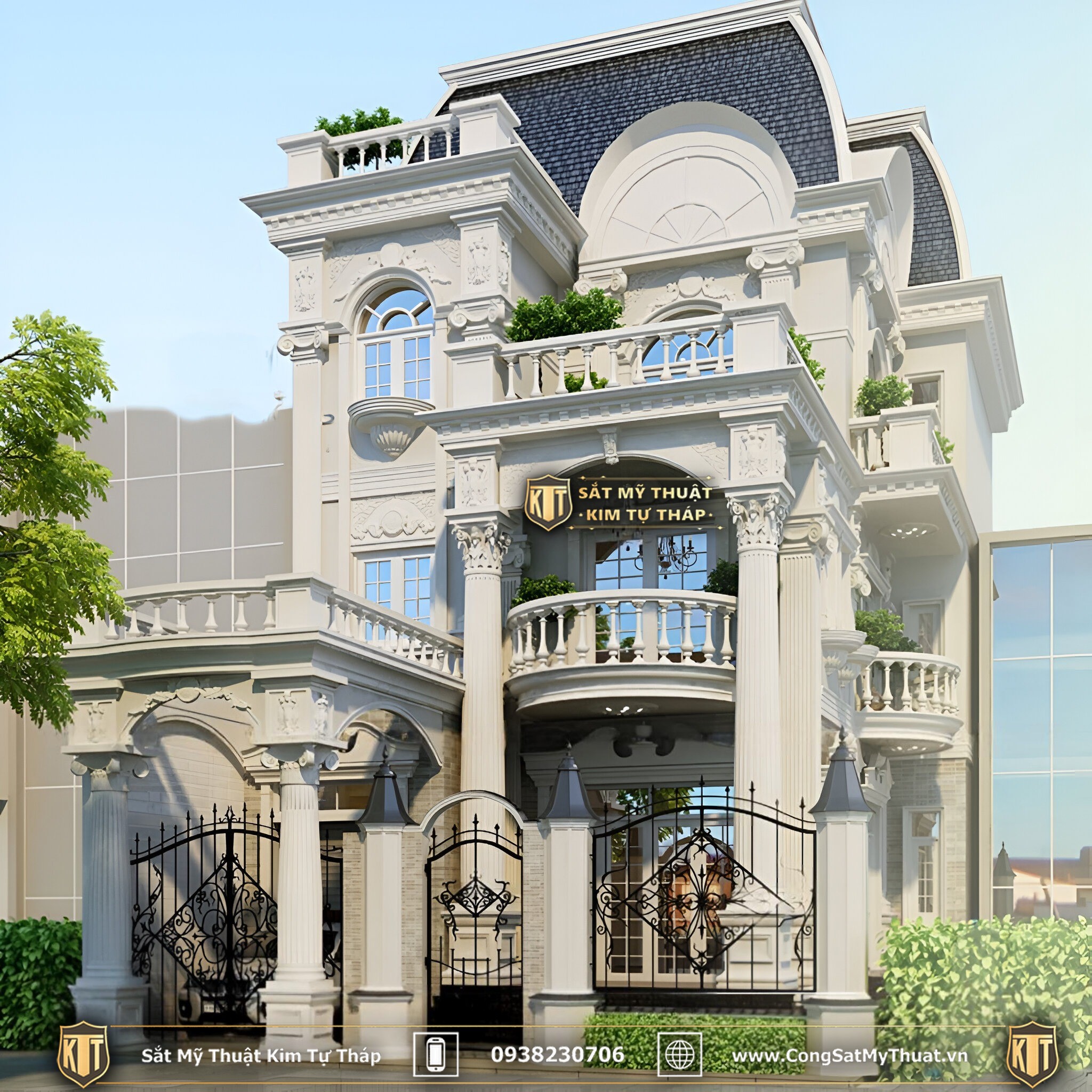 50+ Mẫu biệt thự 2 tầng kiểu Châu Âu được ưa chuộng nhất 2025 Những căn biệt thự có kết cấu đặc biệt