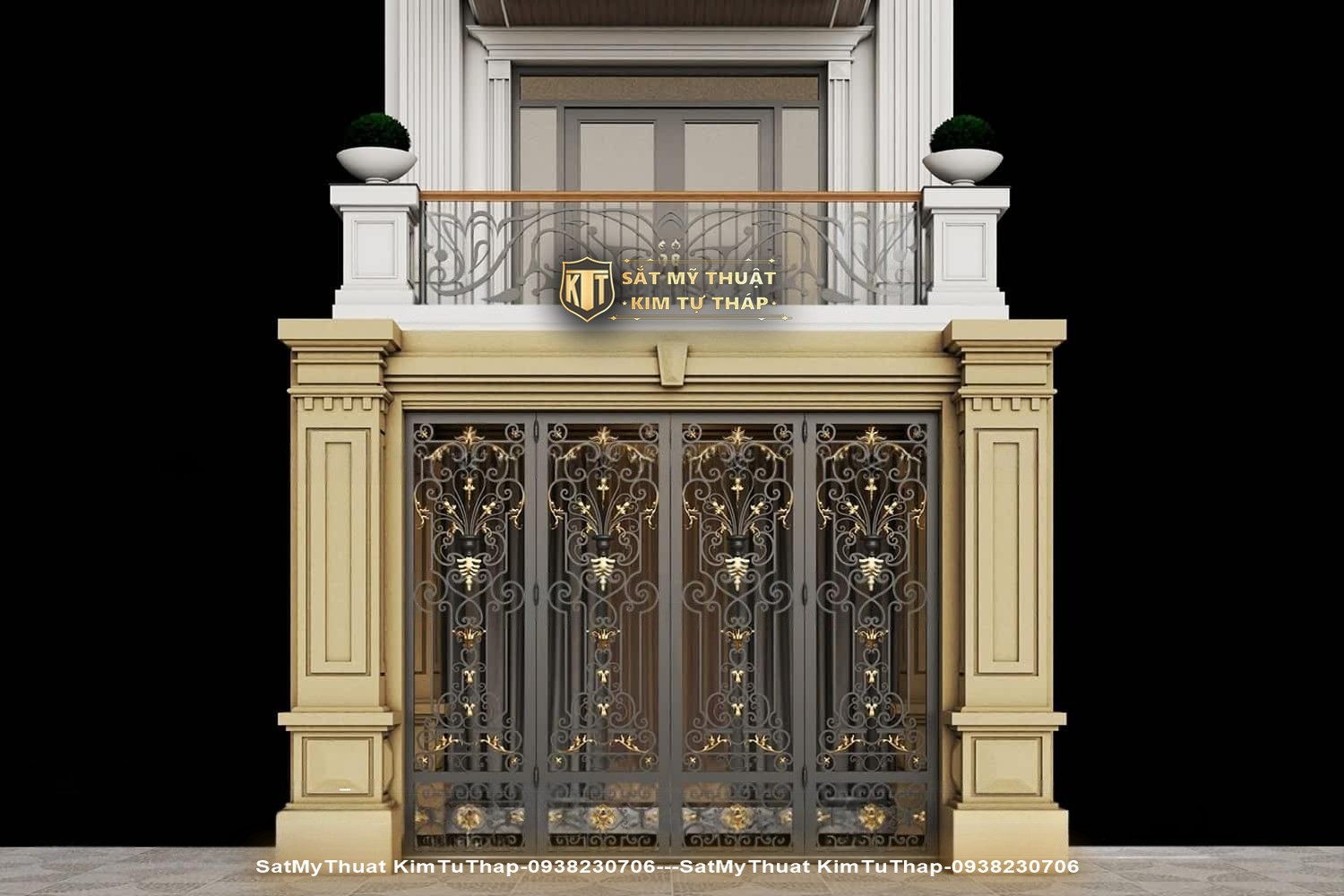 Cơ Khí Sắt Mỹ Thuật Kim Tự Tháp