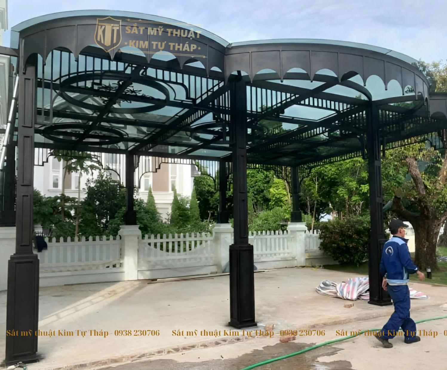 Mái kính mỹ thuật đẹp đẳng cấp