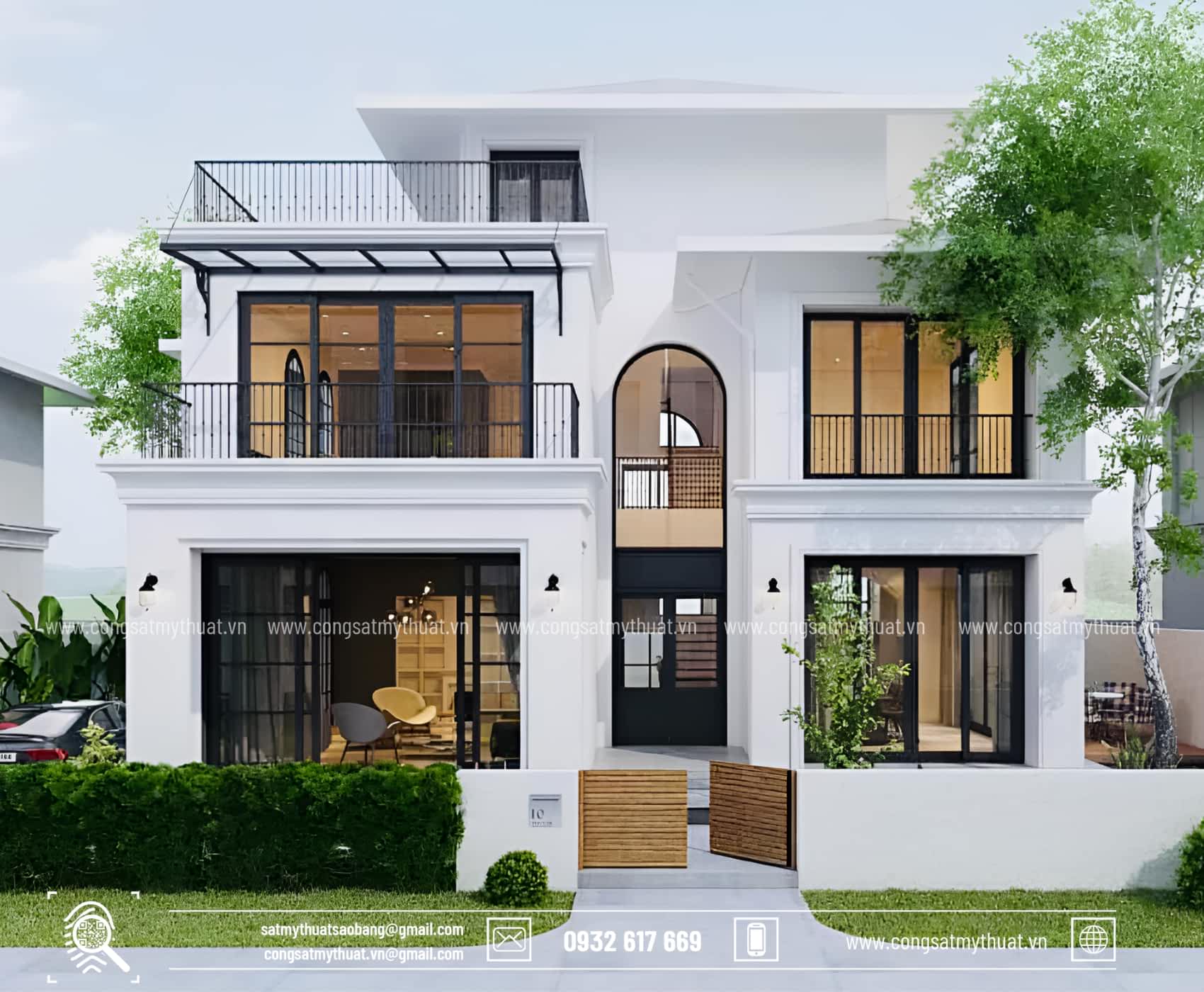 52+ Mẫu biệt thự 2 tầng hiện đại đẹp được ưa chuộng nhất hiện nay Biệt thự mini 2 tầng hiện đại đẹp