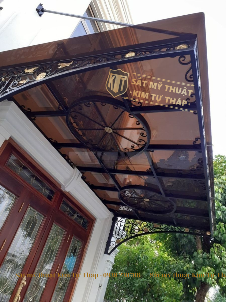 mái kính mỹ thuật