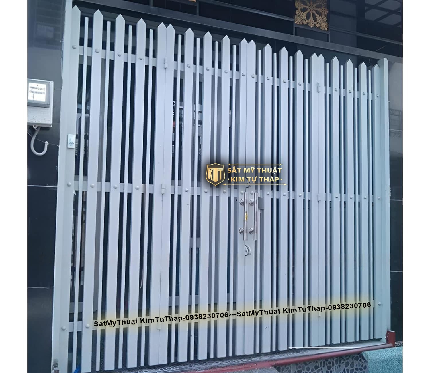 102+ mẫu cửa cổng sắt 4 cánh đẹp đơn giản & hiện đại giá rẻ nhất hiện nay Cổng sắt 4 cánh truyền thống đơn giản