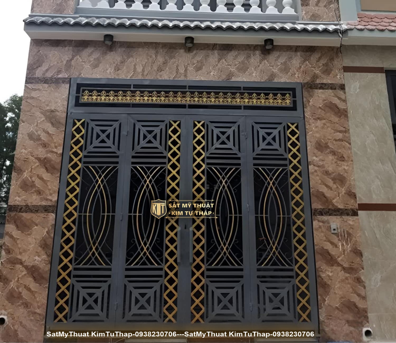 102+ mẫu cửa cổng sắt 4 cánh đẹp đơn giản & hiện đại giá rẻ nhất hiện nay Mẫu cửa cổng sắt 4 cánh đẹp sang trọng
