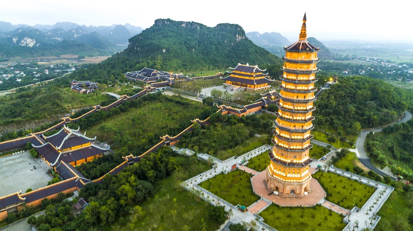 Chùa Bái Đính - Chùa đẹp ở Ninh Bình