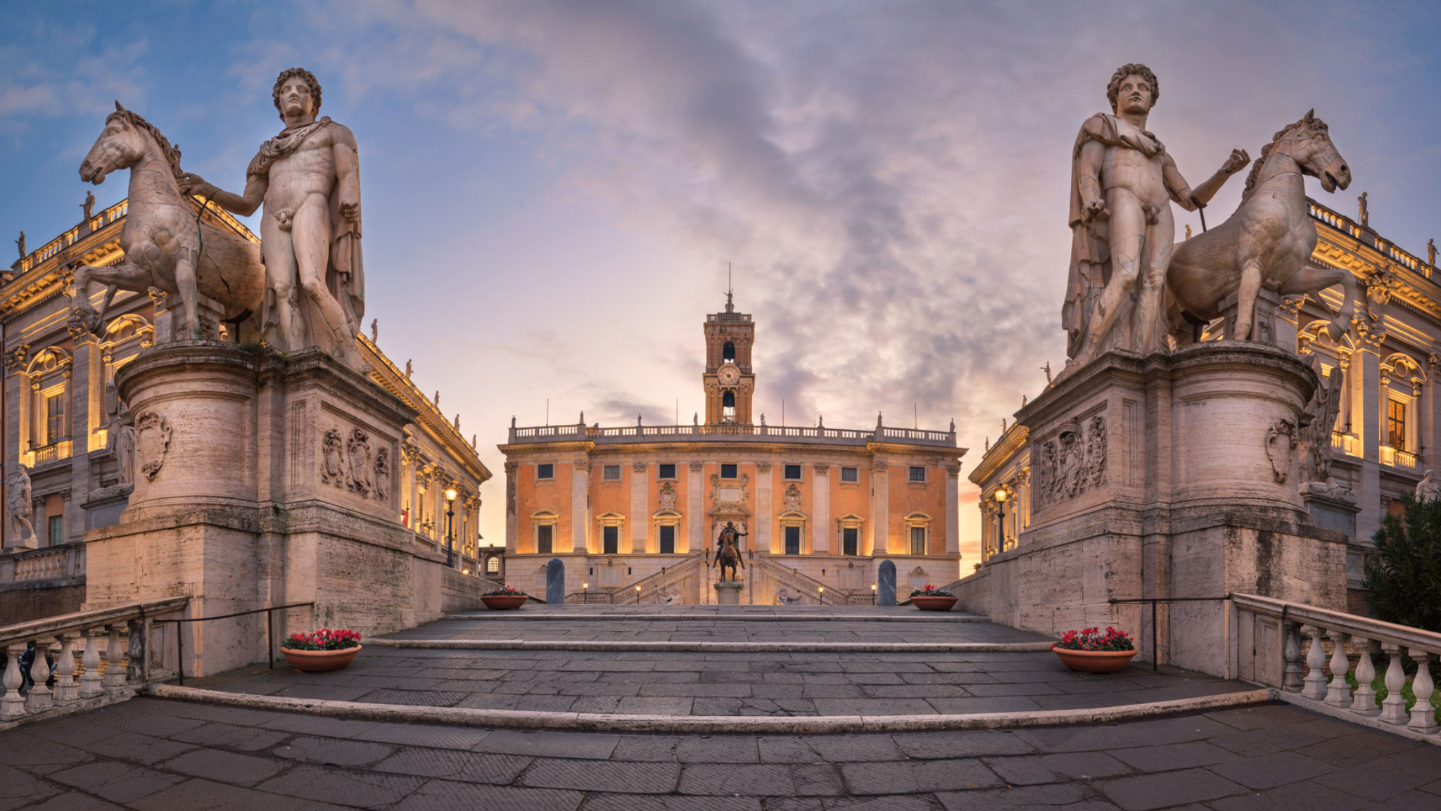 Công trình ở quảng trường Piazza del Campidoglio