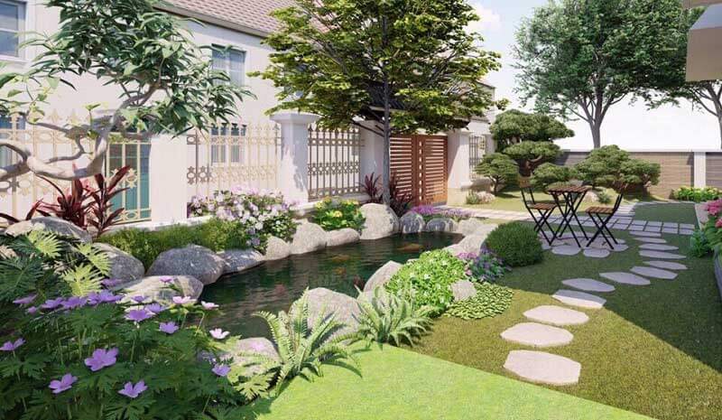 Ứng dụng cây xanh trong không gian